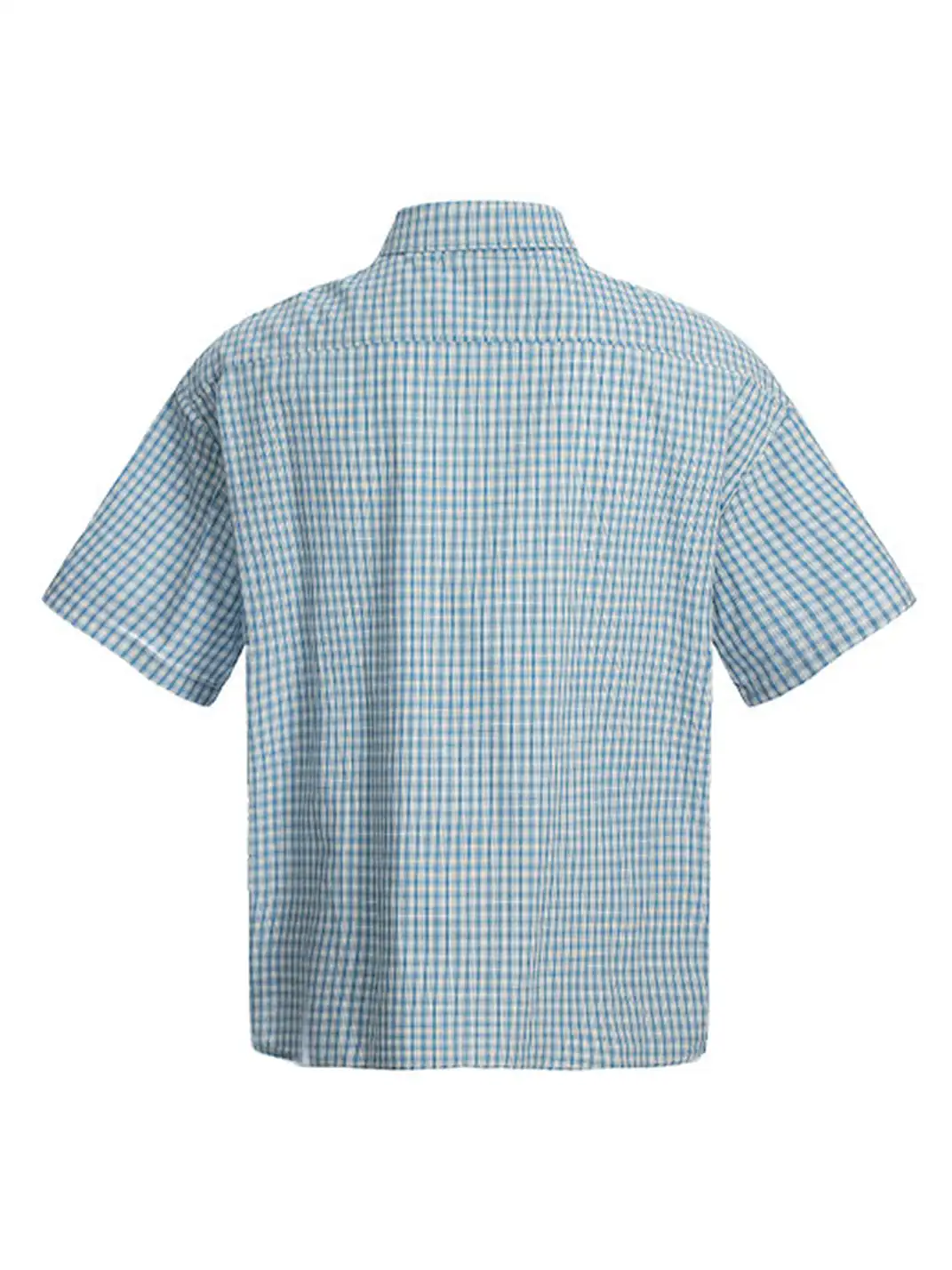 FLY OFF | Vintage Plaid Short Sleeve Shirt