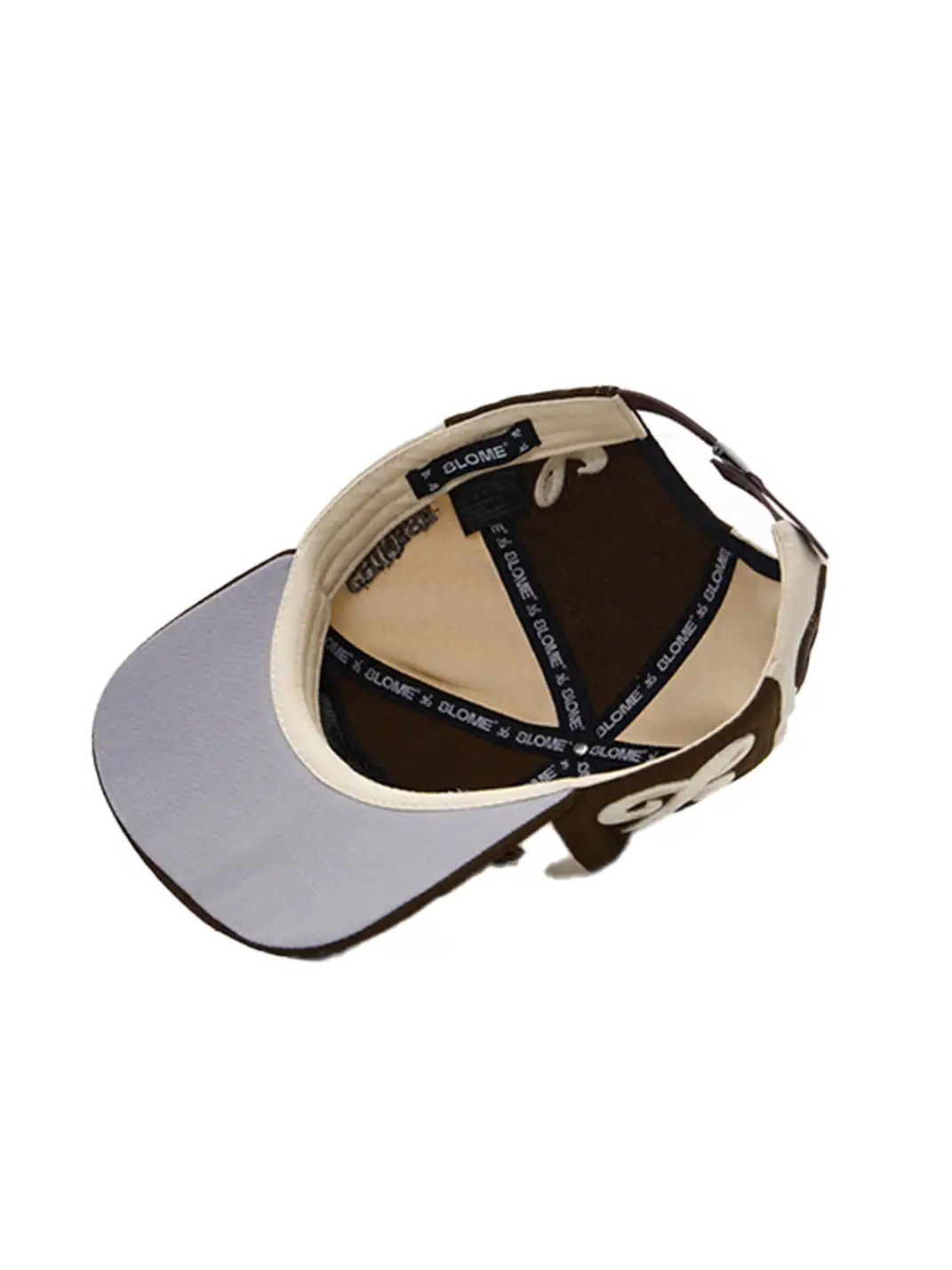 8LOME | Vintage Spliced Tai Chi Flat Brim Baseball Cap