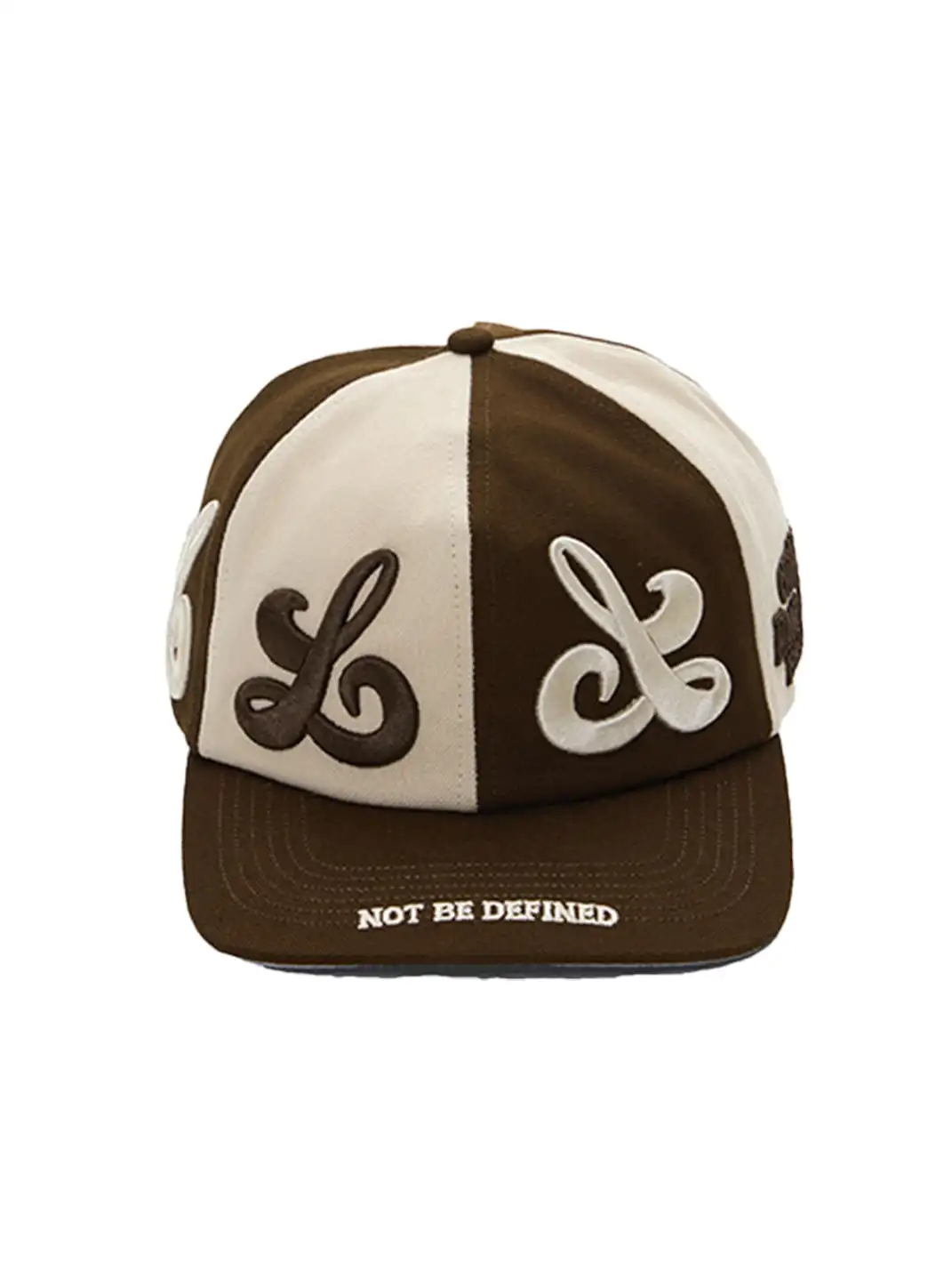 8LOME | Vintage Spliced Tai Chi Flat Brim Baseball Cap
