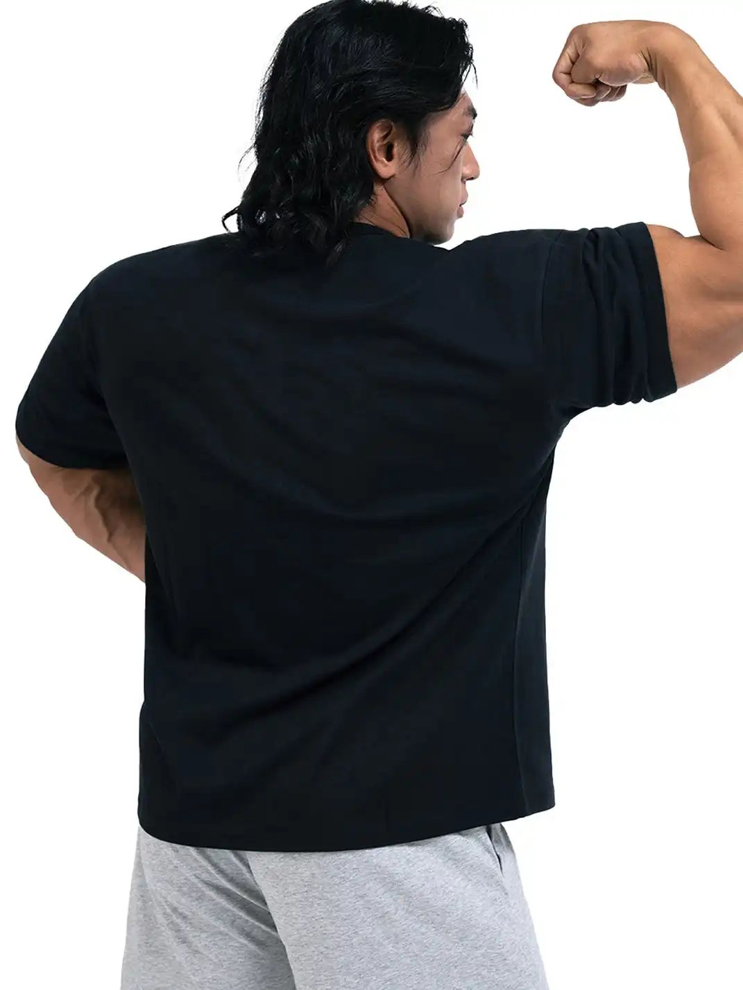 StreetEssentials | Elastic Cuff Small Neck T-Shirt