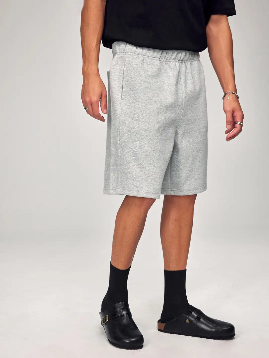 StreetEssentials | Boxy Comfort Casual 5-Inch Sweat Shorts