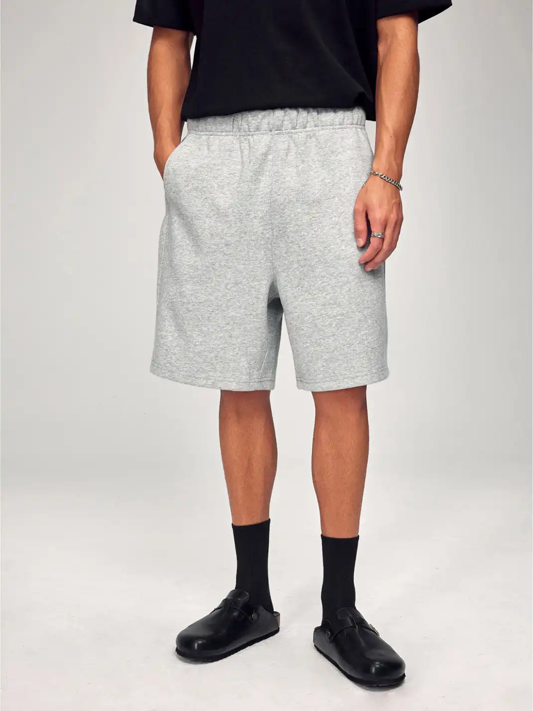 StreetEssentials | Boxy Comfort Casual 5-Inch Sweat Shorts