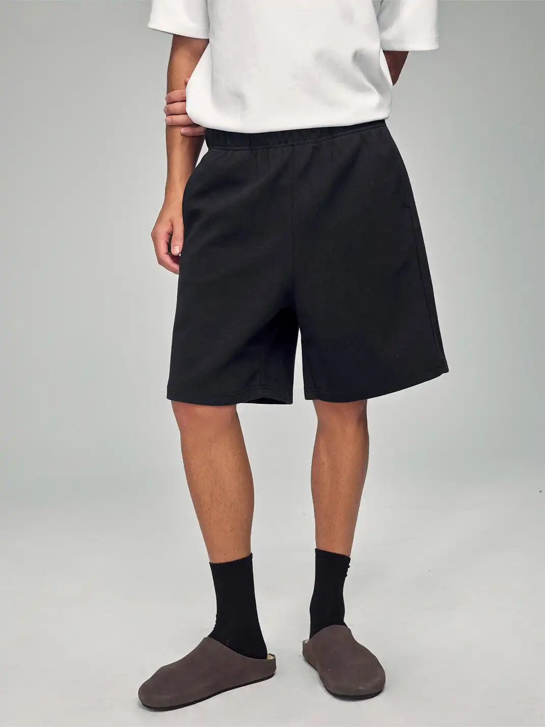 StreetEssentials | Boxy Comfort Casual 5-Inch Sweat Shorts