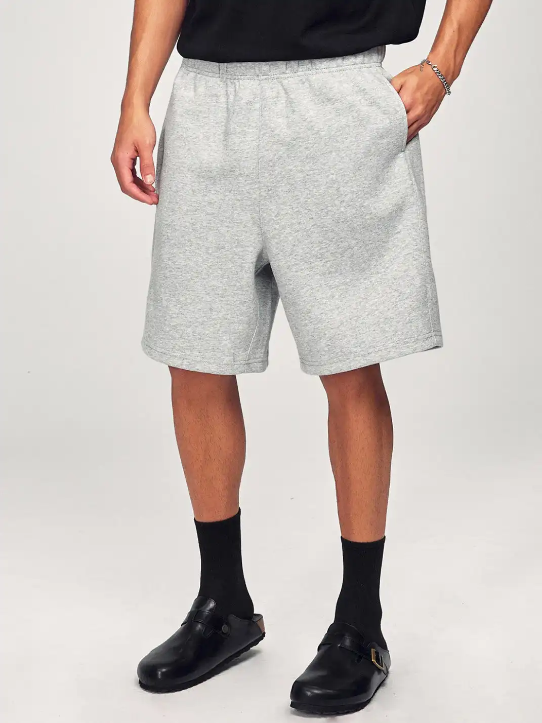 StreetEssentials | Boxy Comfort Casual 5-Inch Sweat Shorts