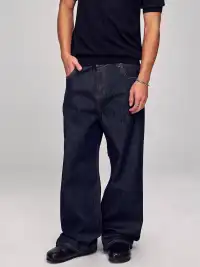 StreetEssentials | Classic Oversized Straight Leg Jeans