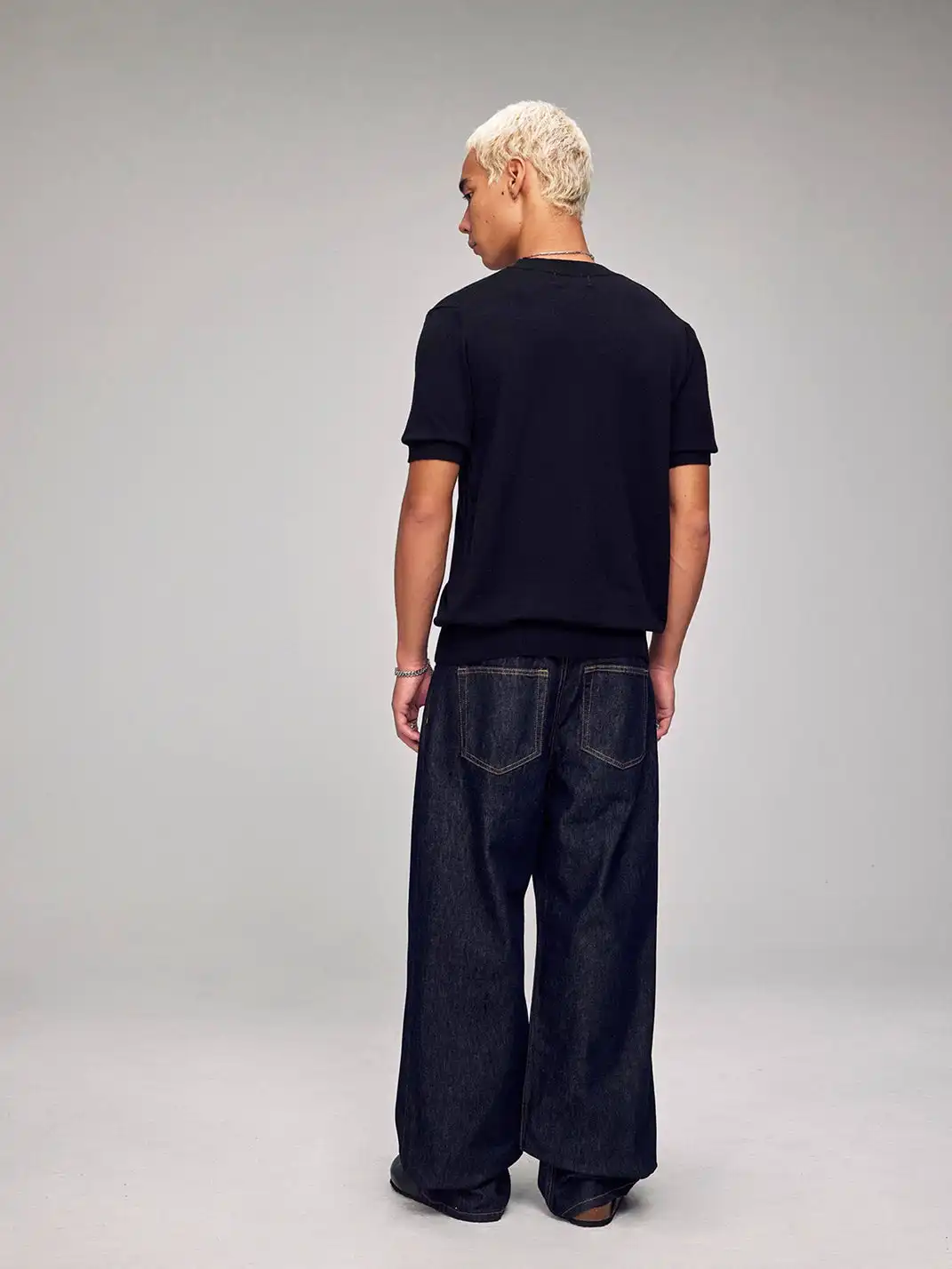 StreetEssentials | Classic Oversized Straight Leg Jeans