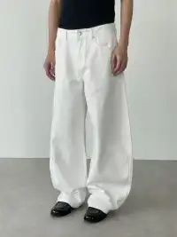 Aeec official | Twisted Seam Curved Minimalist Long Pants