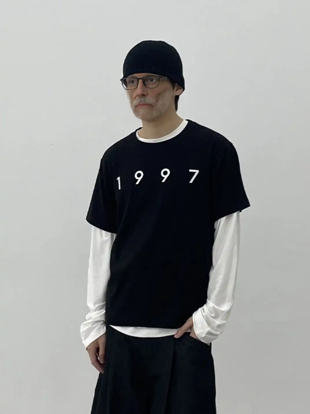 Aeec official | 1997 Print Crew Neck Slim Fit T-Shirt