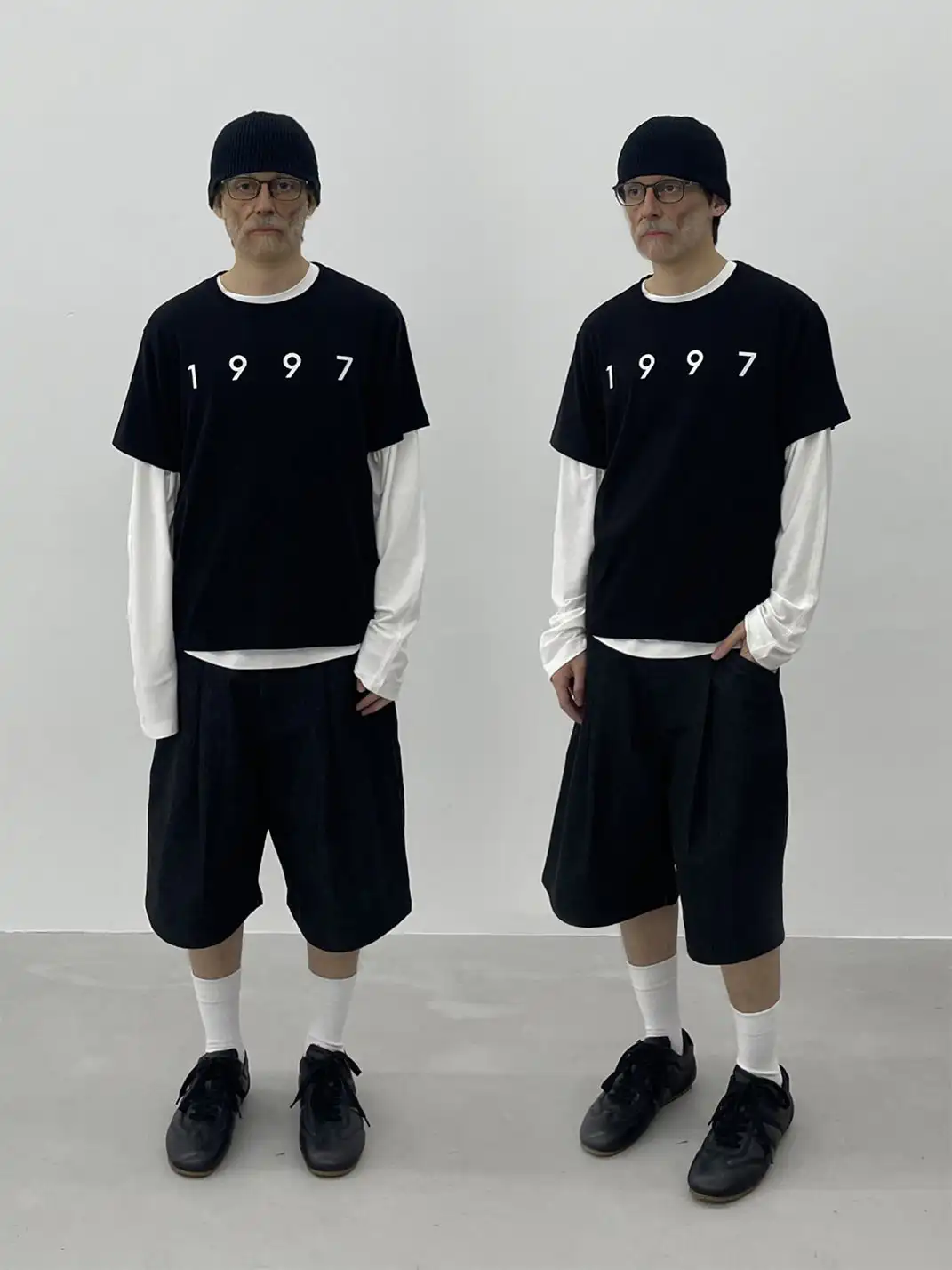 Aeec official | 1997 Print Crew Neck Slim Fit T-Shirt