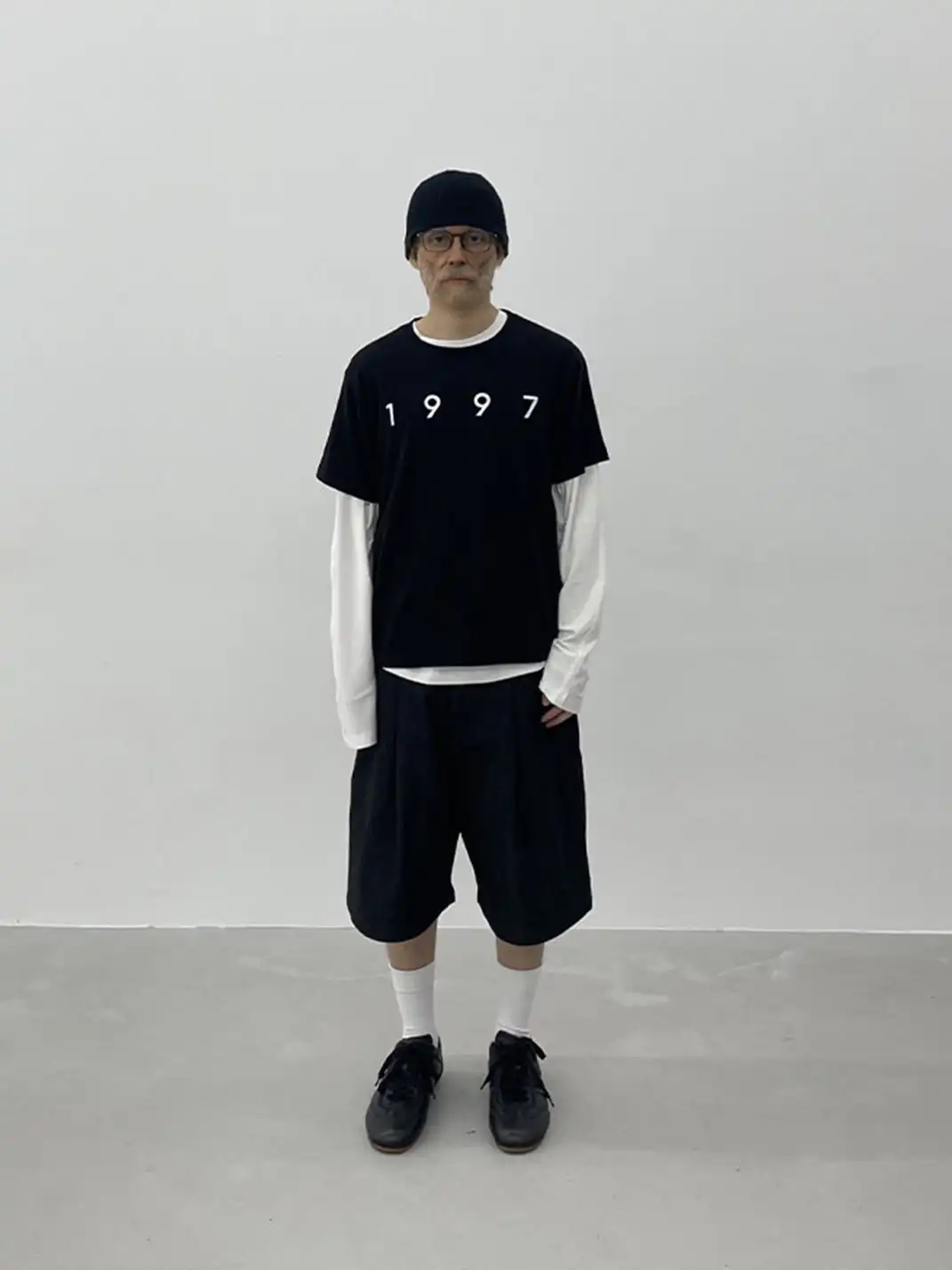 Aeec official | 1997 Print Crew Neck Slim Fit T-Shirt