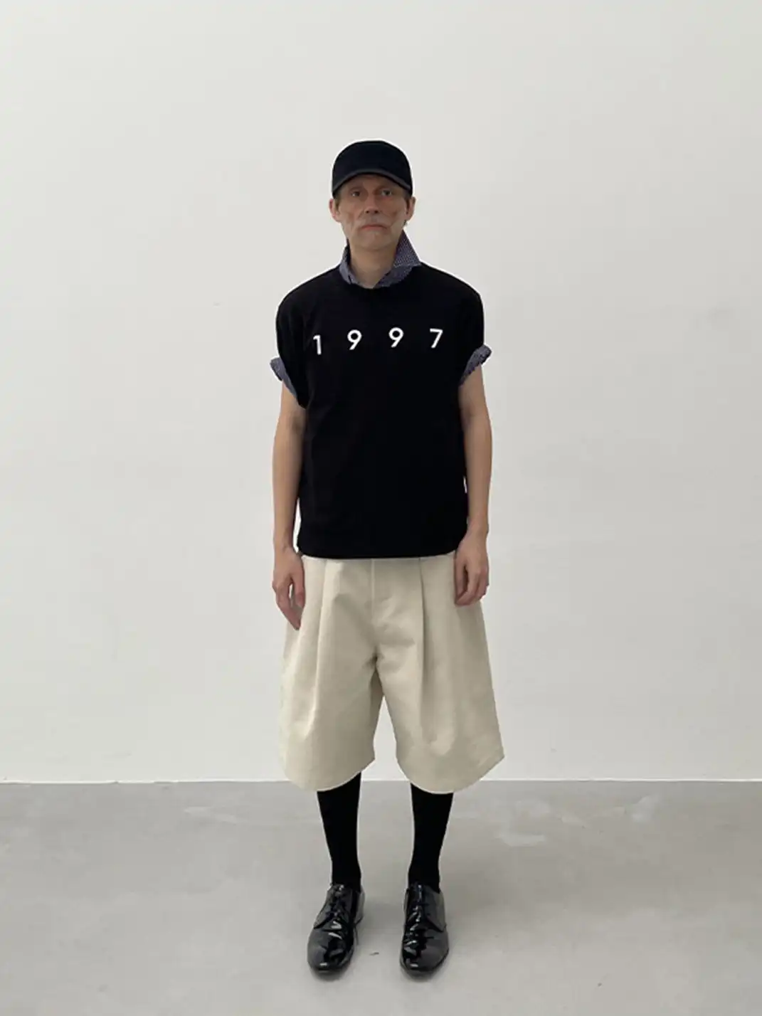 Aeec official | 1997 Print Crew Neck Slim Fit T-Shirt