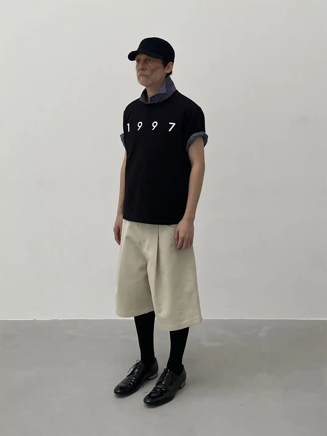 Aeec official | 1997 Print Crew Neck Slim Fit T-Shirt
