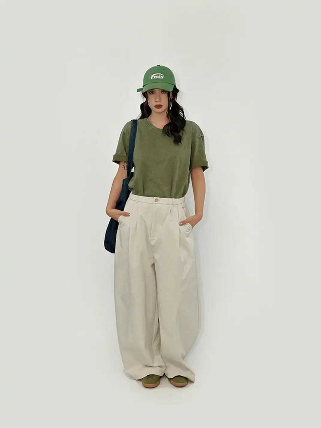 GULUWO | Boxy Cargo Long Pants