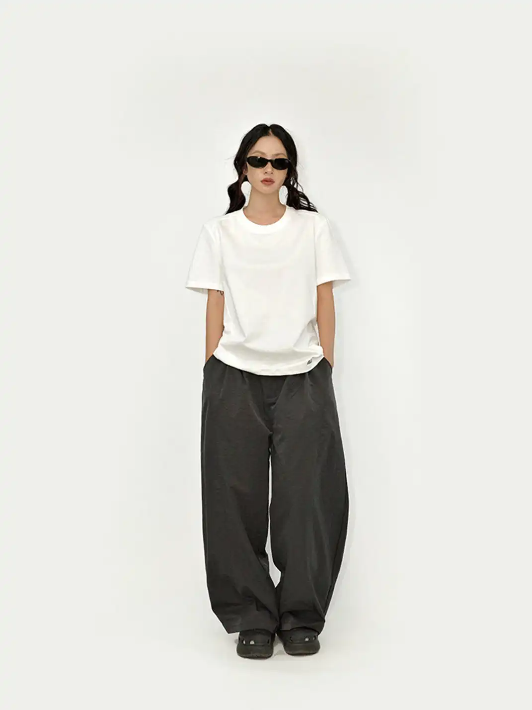 GULUWO | Boxy Cargo Long Pants