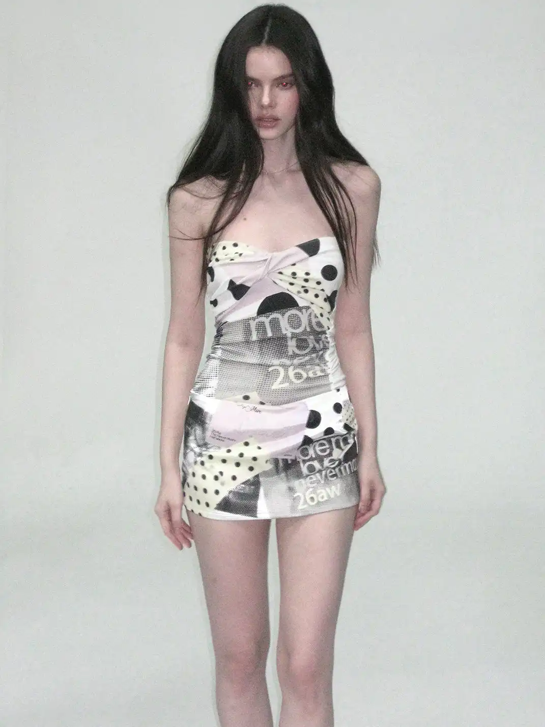 The NeverMore | Printed Twist Knot Sleeveless Top
