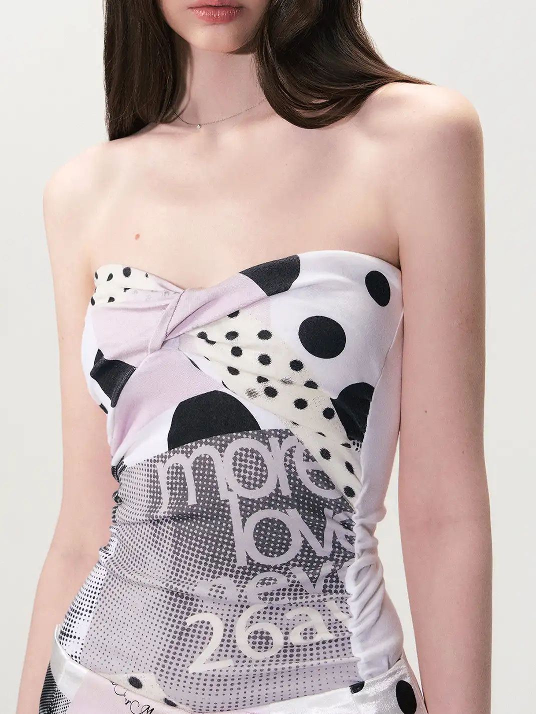 The NeverMore | Printed Twist Knot Sleeveless Top