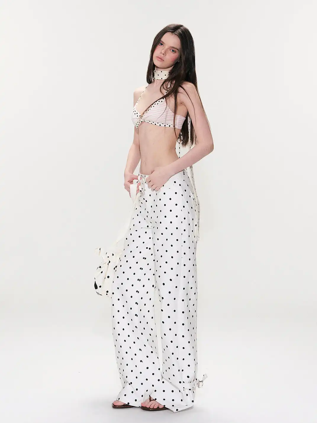 The NeverMore | Polka Dot Casual Jeans
