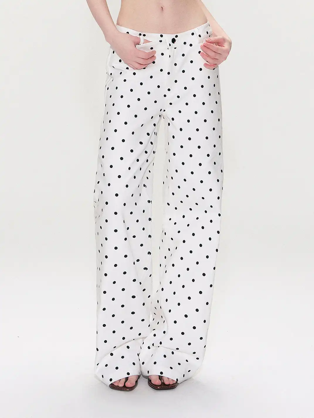 The NeverMore | Polka Dot Casual Jeans