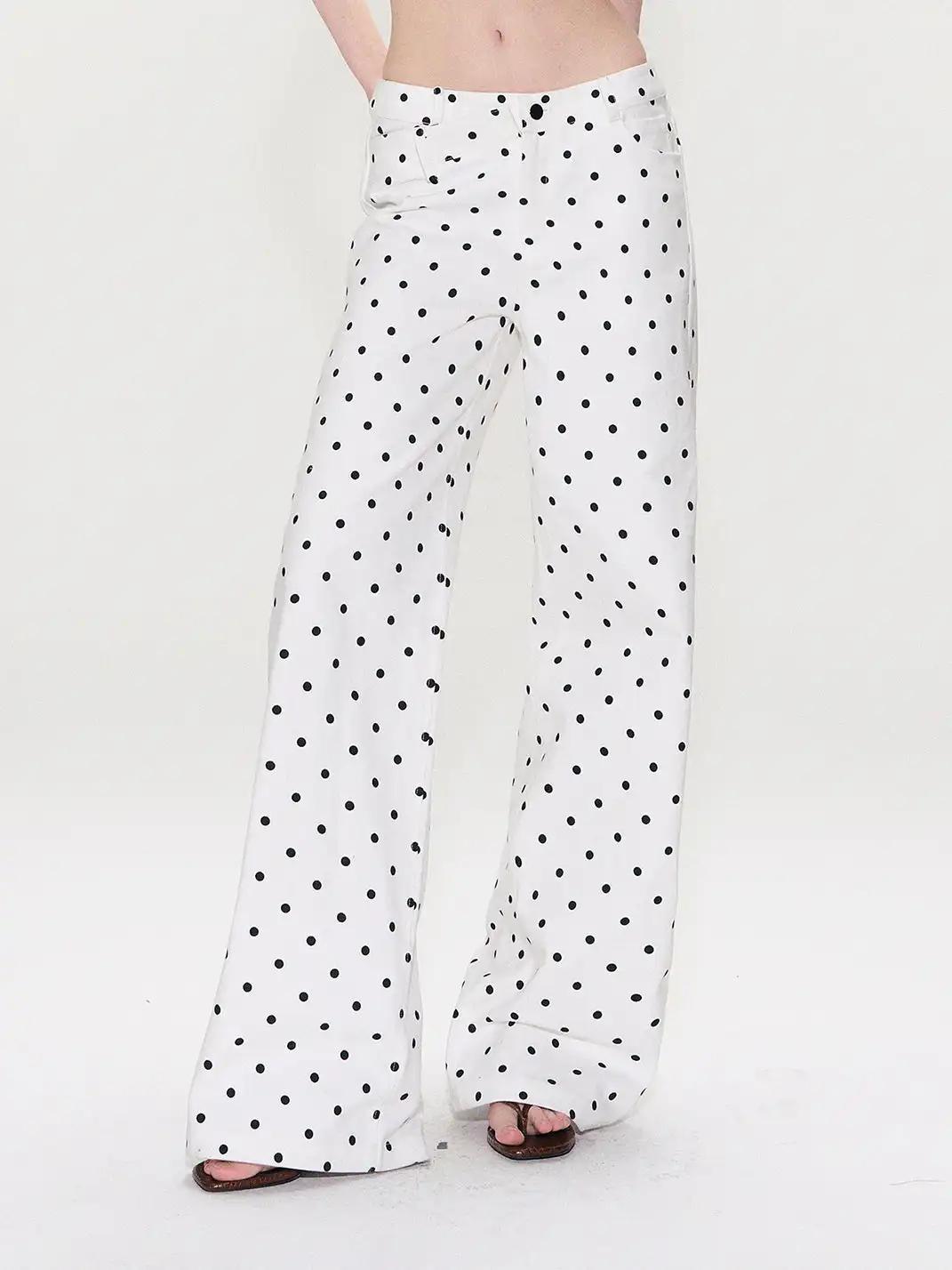 The NeverMore | Polka Dot Casual Jeans