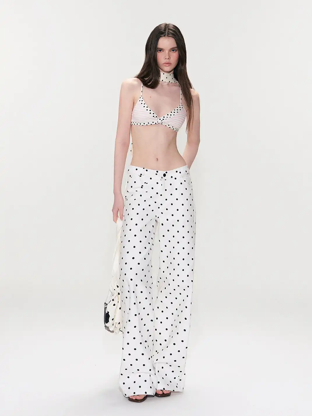 The NeverMore | Polka Dot Casual Jeans