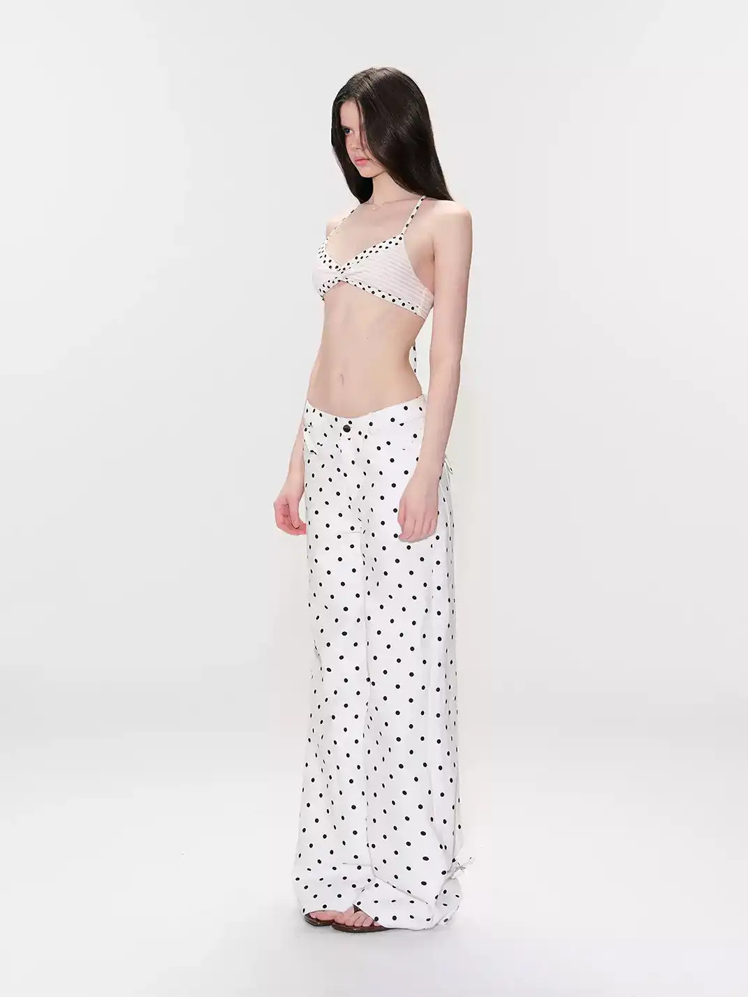 The NeverMore | Polka Dot Casual Jeans