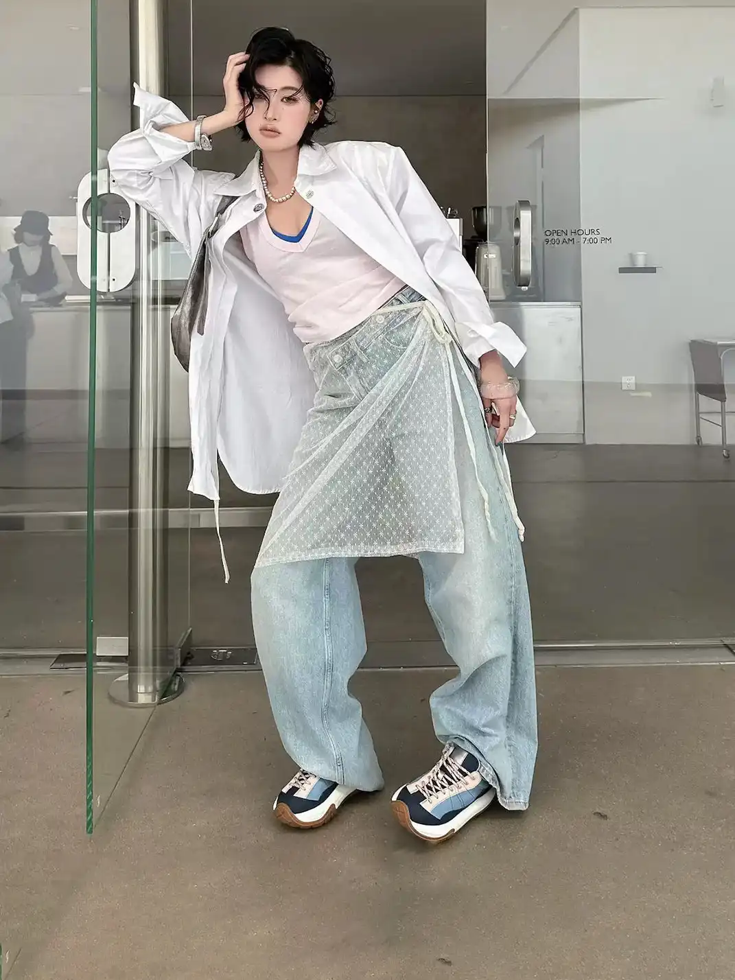 SGIRL | Color Block Platform Chunky Sneakers