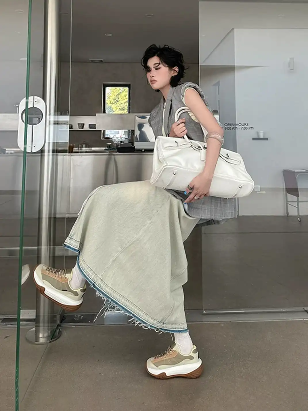 SGIRL | Color Block Platform Chunky Sneakers