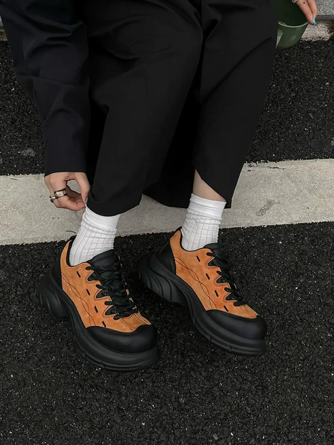 SGIRL | Vintage Platform Chunky Sneakers