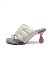 WENROO | Toe-strap Wing Velcro Block Heel Sandals
