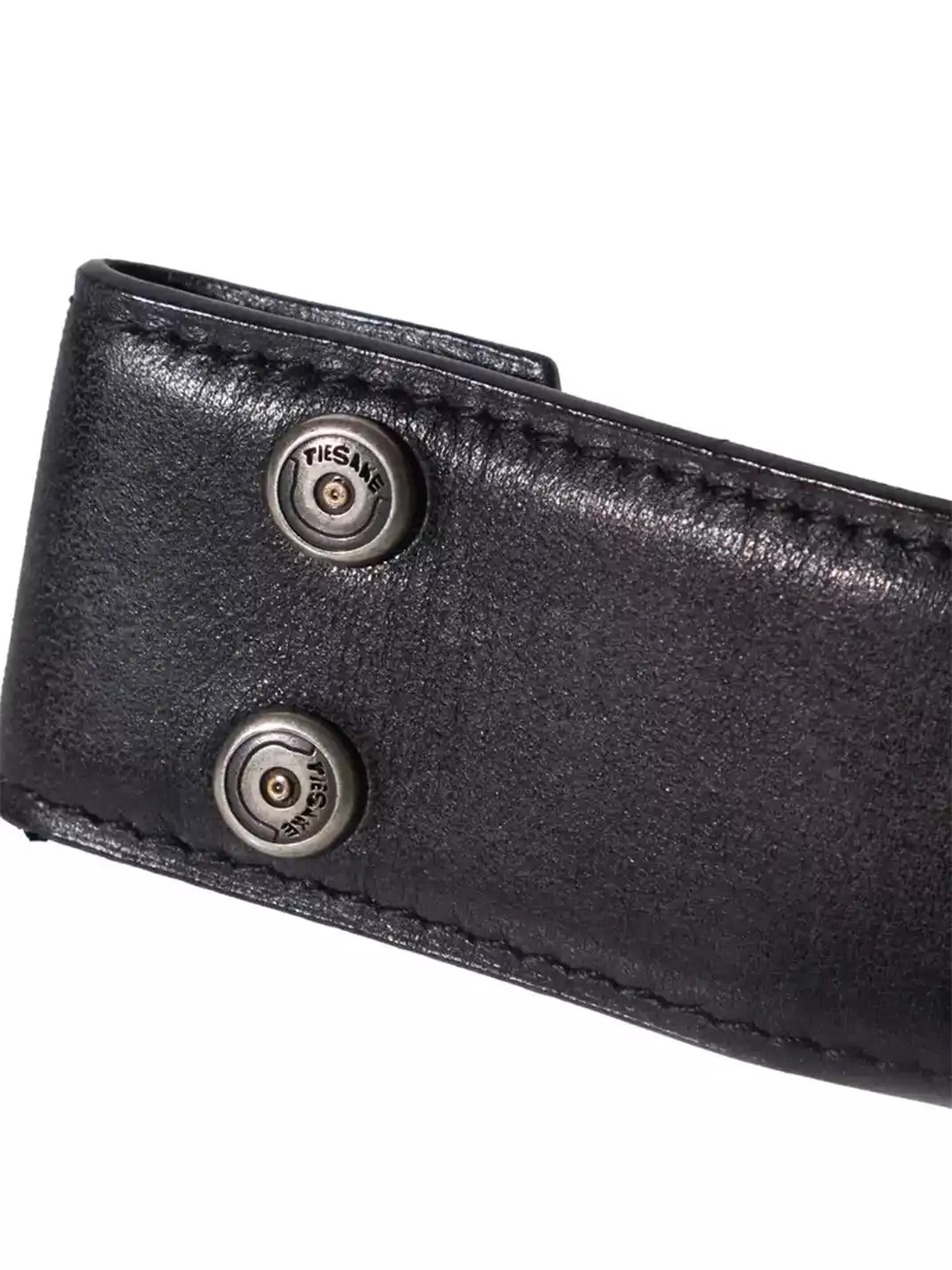 Tiesake | White Brass Horse Head Belt