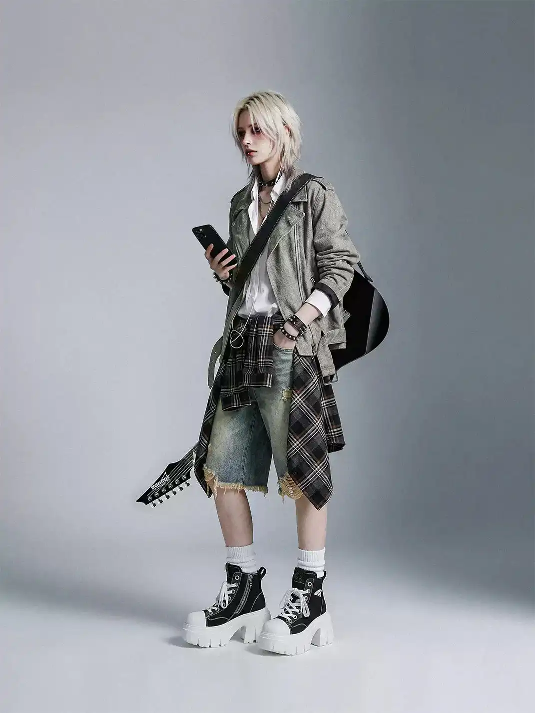 FYSPR | Wing Logo Chunky Platform Canvas Boots