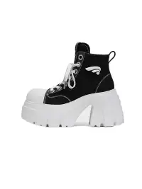 FYSPR | Wing Logo Chunky Platform Canvas Boots