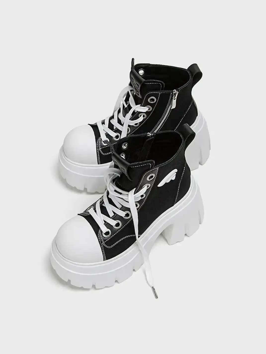 FYSPR | Wing Logo Chunky Platform Canvas Boots