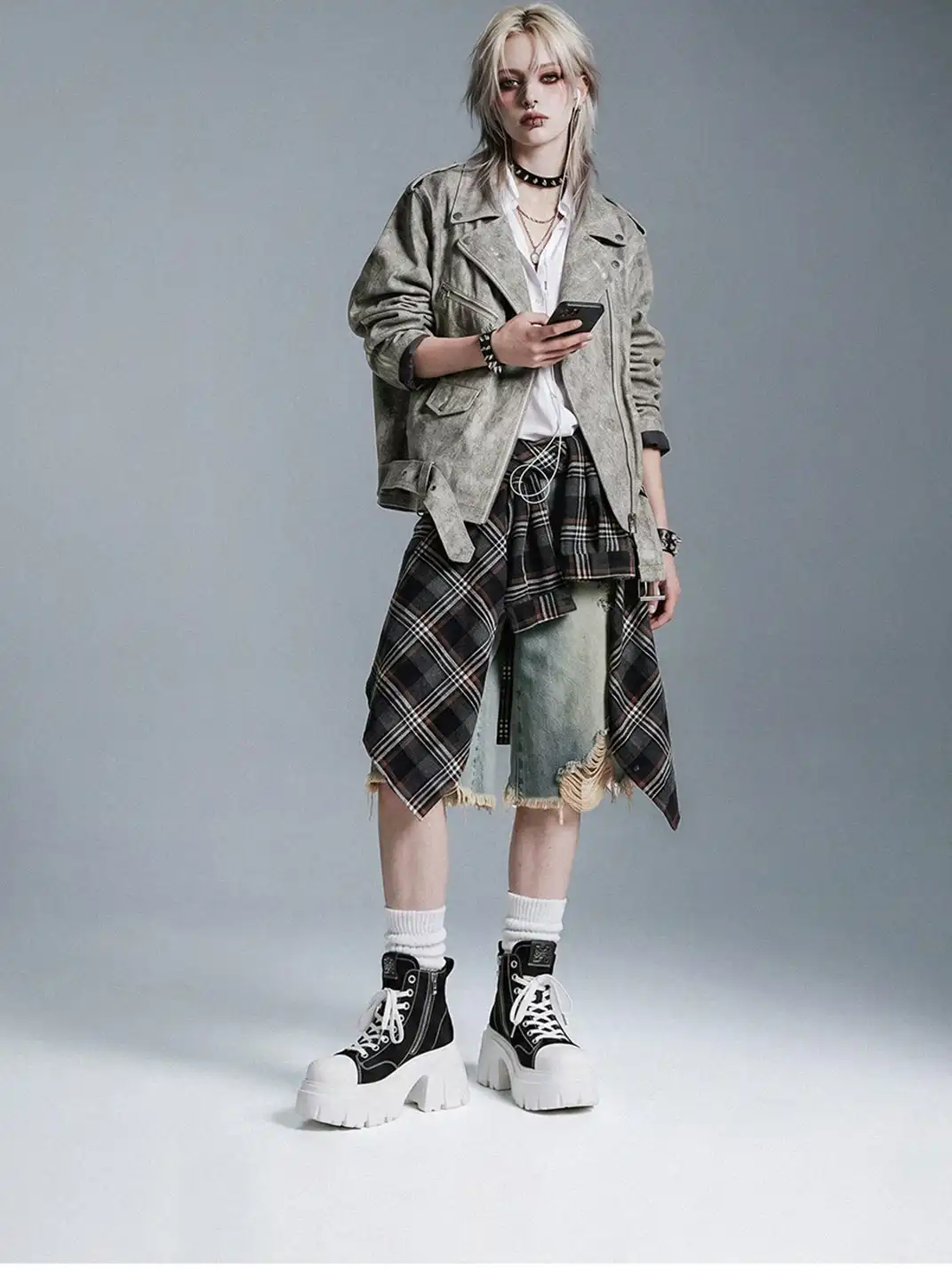 FYSPR | Wing Logo Chunky Platform Canvas Boots