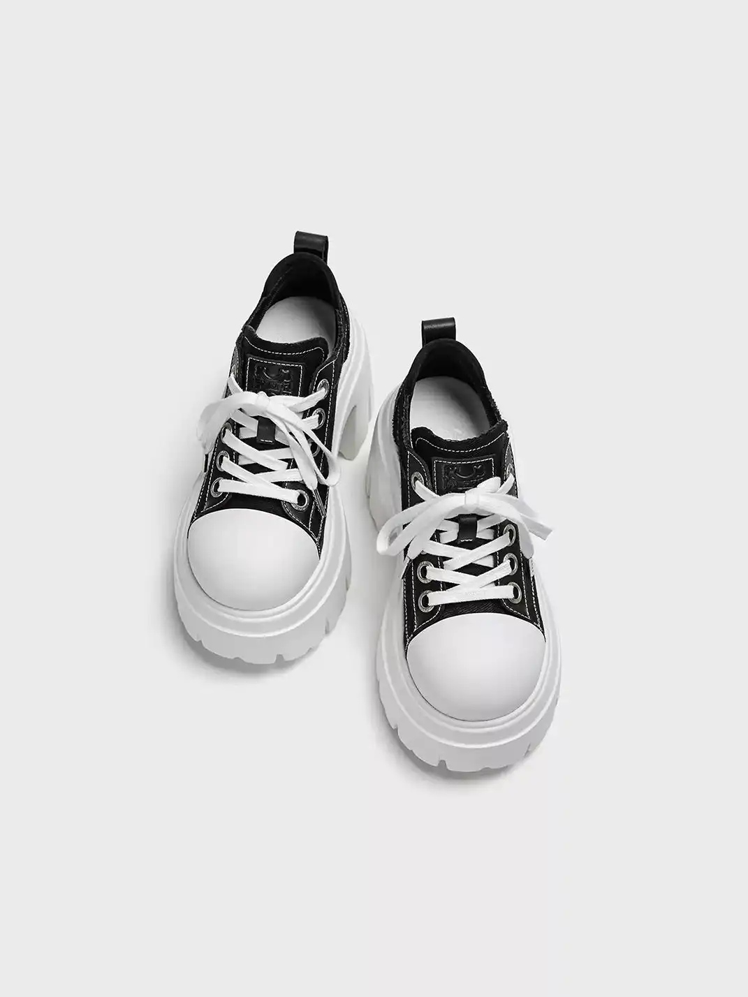 FYSPR | Wing Logo Canvas Chunky Platform Sneakers