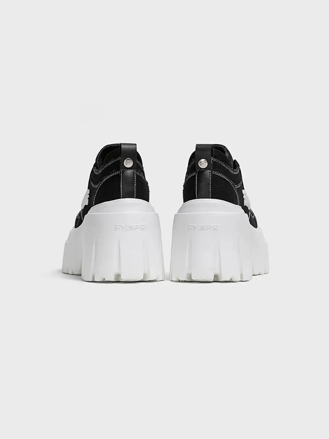 FYSPR | Wing Logo Canvas Chunky Platform Sneakers