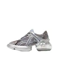 DAPHNE LAB | Metallic Mesh Chunky Sneakers