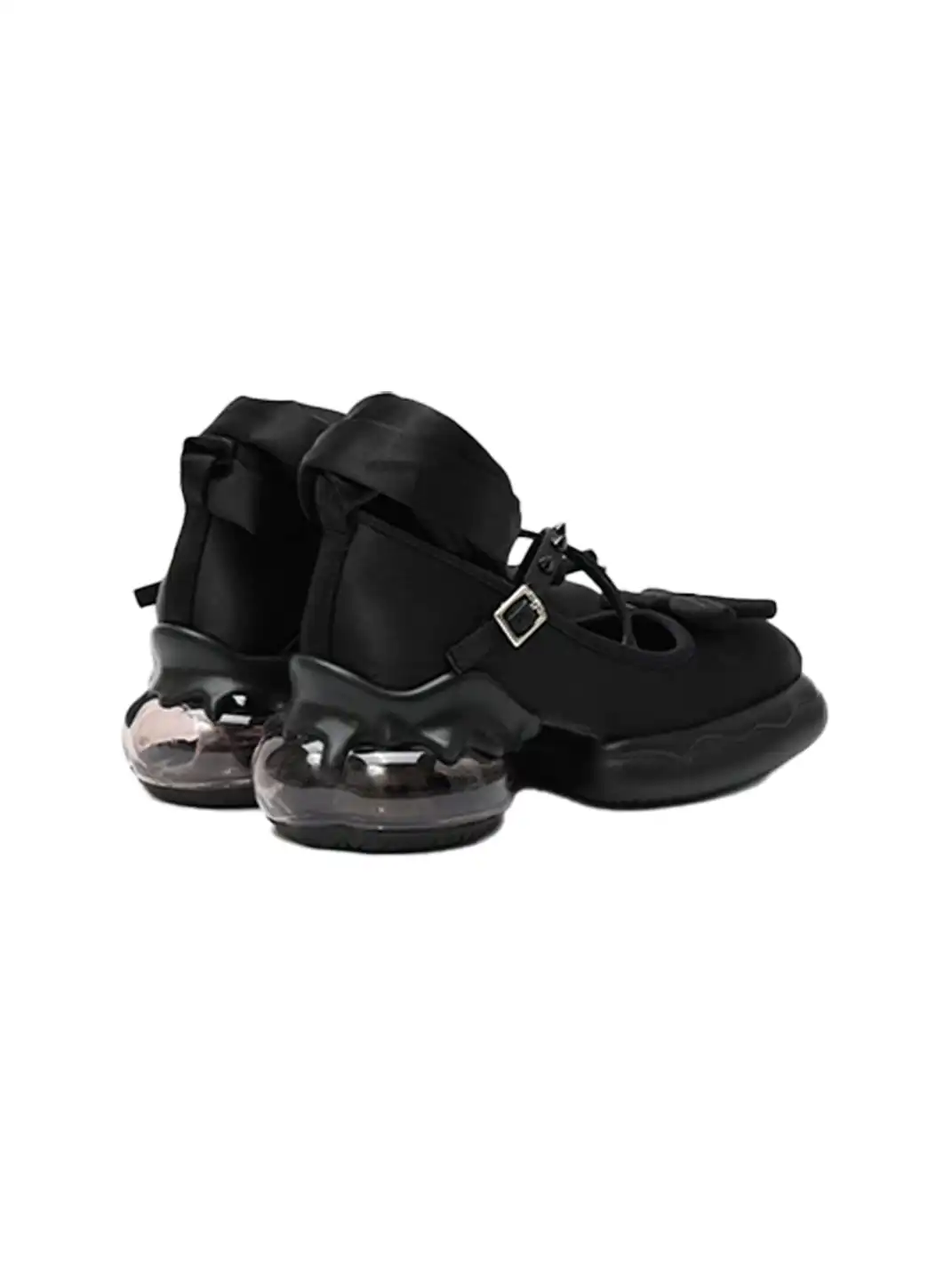 DAPHNE LAB |  Bow Strap Platform Mary Jane Shoes