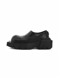 ArguE CulturE | Devil Horn Cow Leather Round Toe Derby Shoes