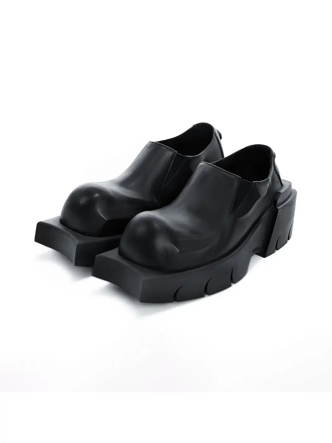 ArguE CulturE | Devil Horn Cow Leather Round Toe Derby Shoes