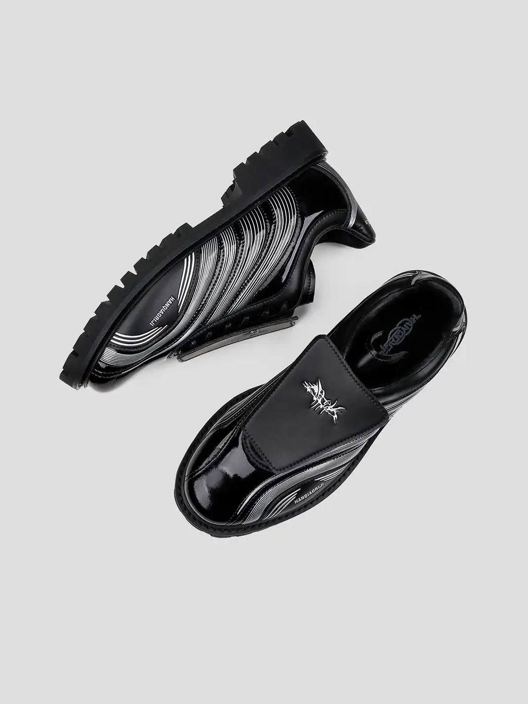 HANQIAORIJI | Genuine Leather Platform Sports Derbys