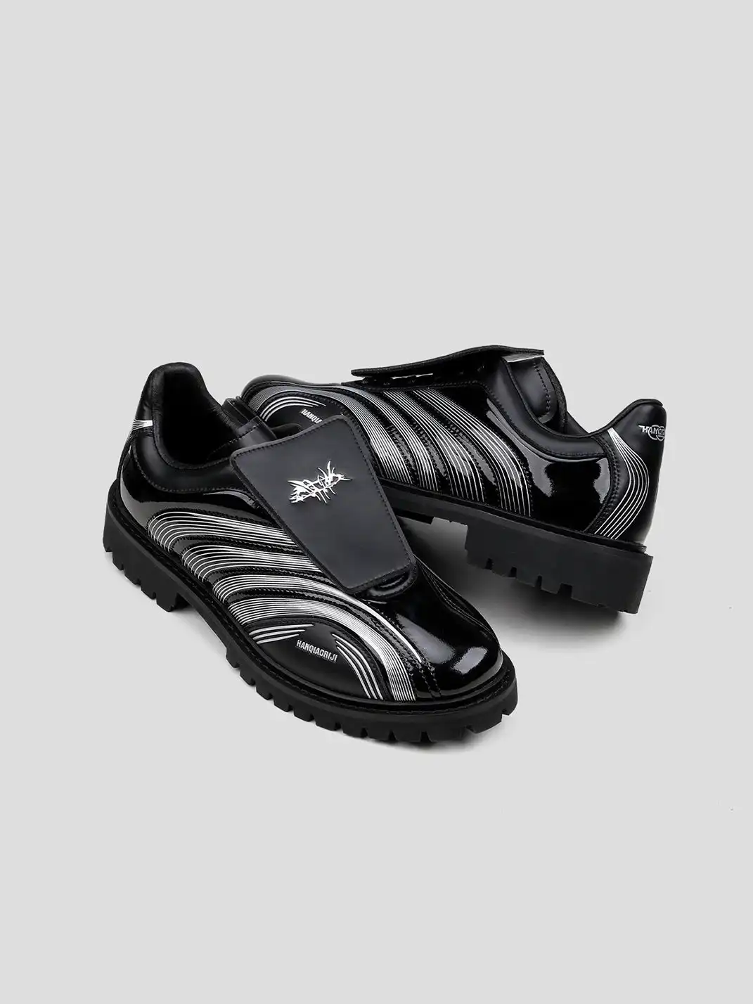 HANQIAORIJI | Genuine Leather Platform Sports Derbys