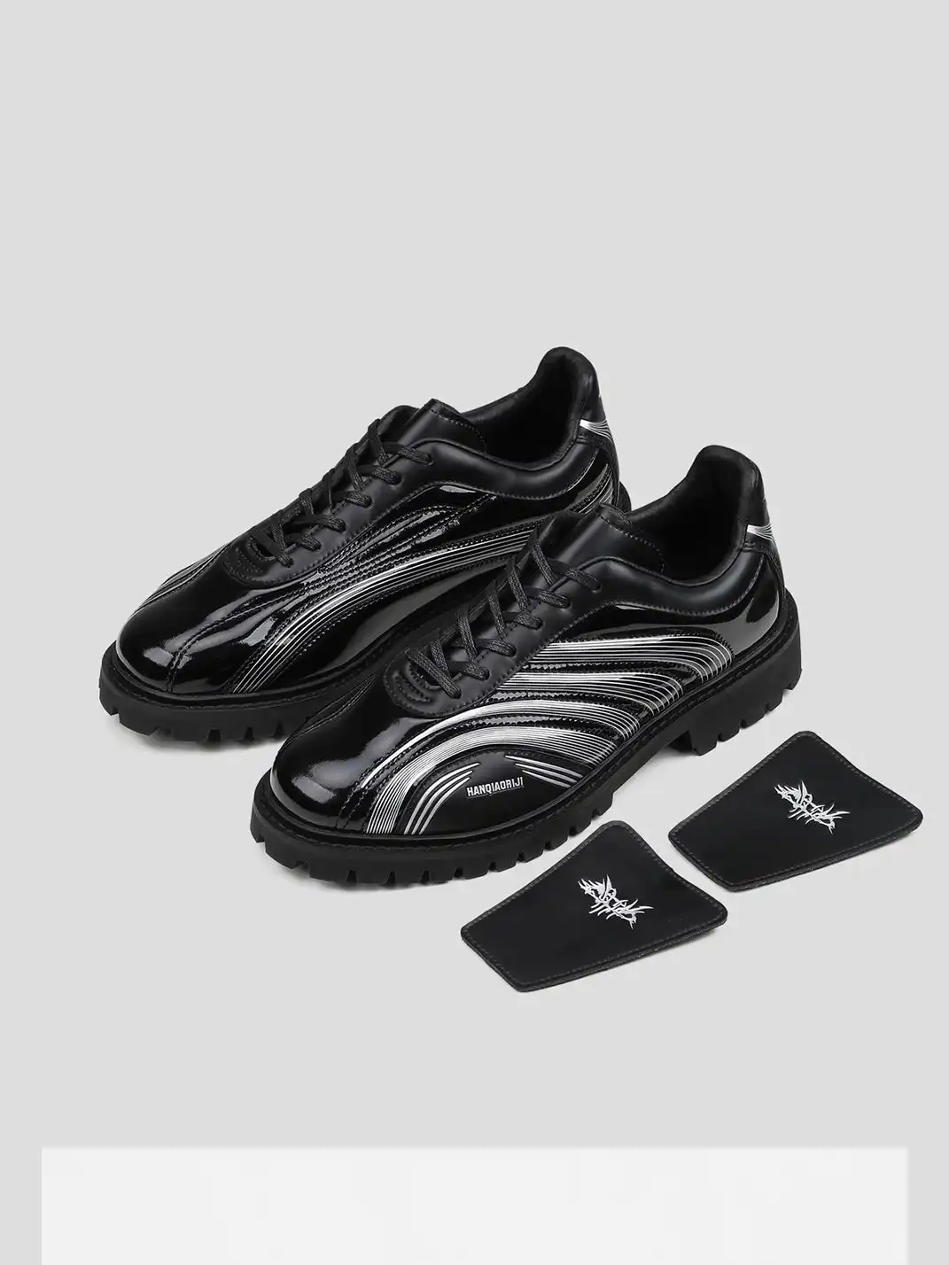 HANQIAORIJI | Genuine Leather Platform Sports Derbys