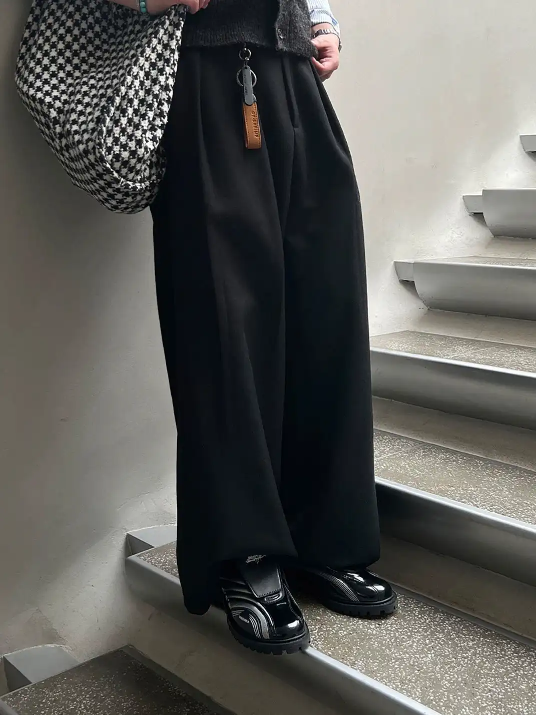 HANQIAORIJI | Genuine Leather Platform Sports Derbys