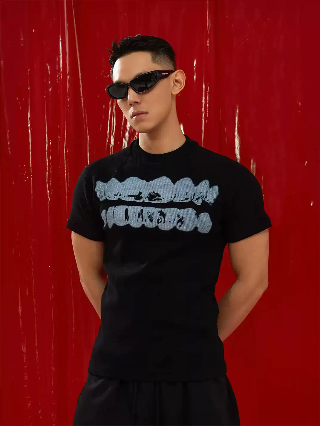 CLP | Graffiti Letter Print T-Shirt