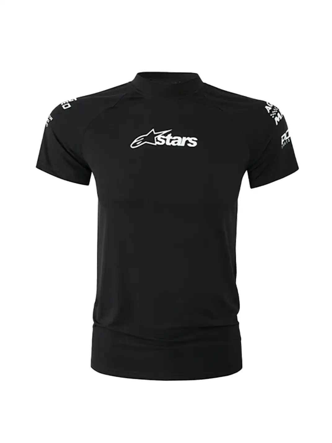 CLP | Racing Letter Print Sports T-Shirt