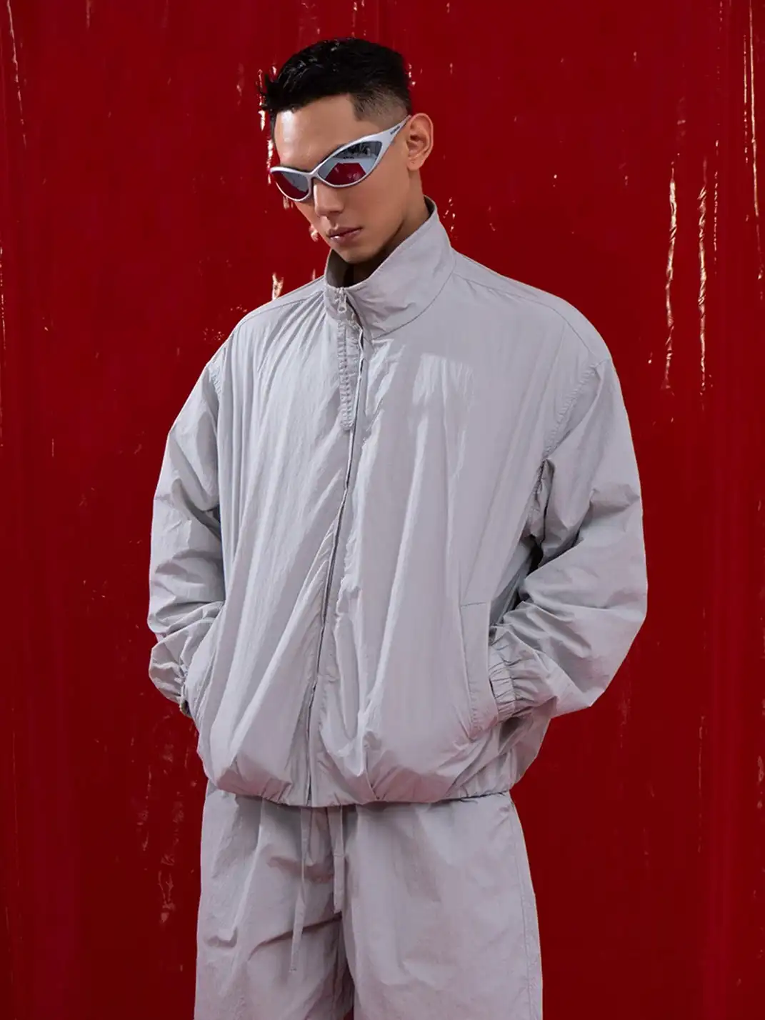 CLP | Lightweight Stand Collar Windproof Zip Jacket