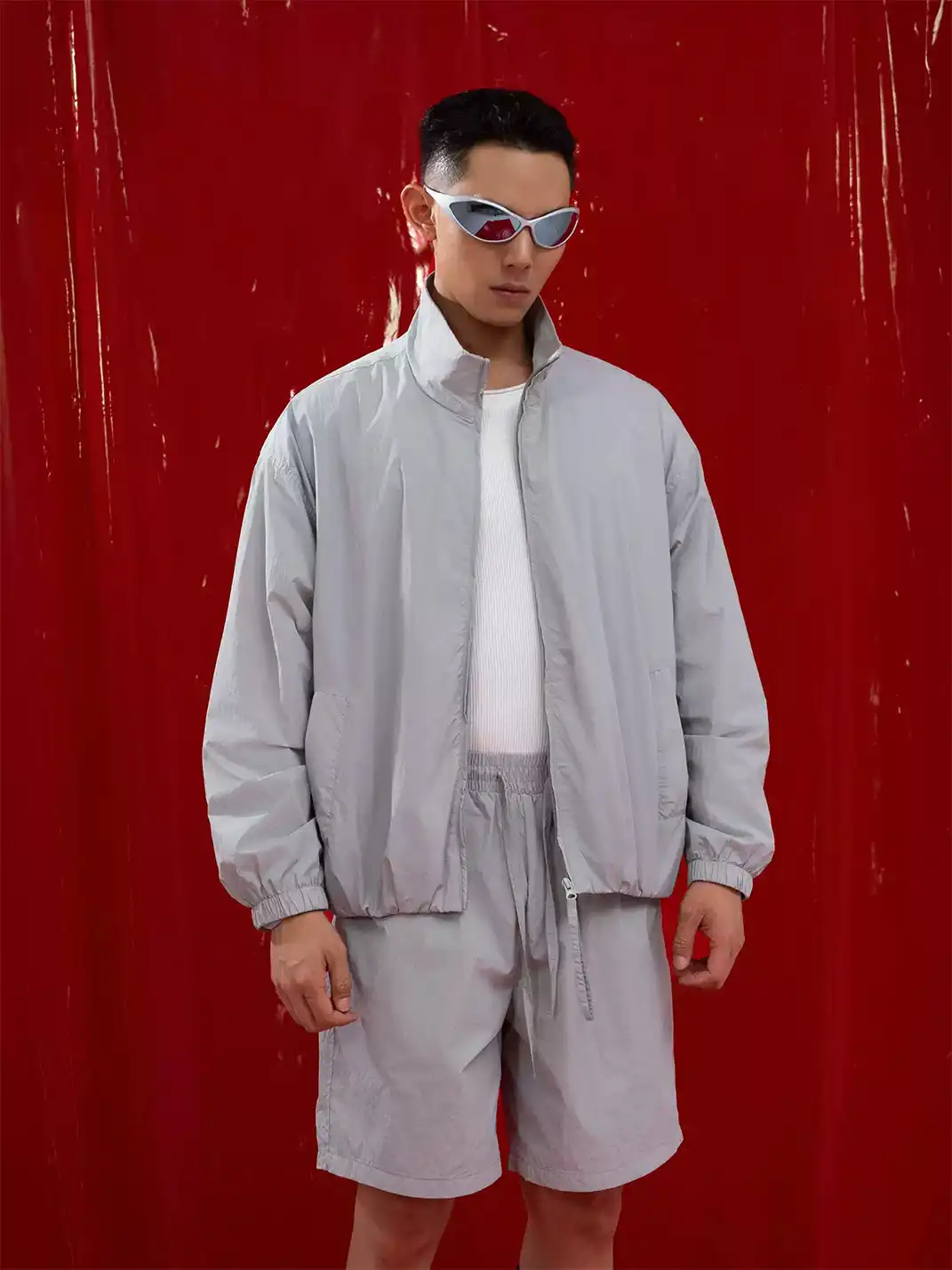 CLP | Lightweight Stand Collar Windproof Zip Jacket