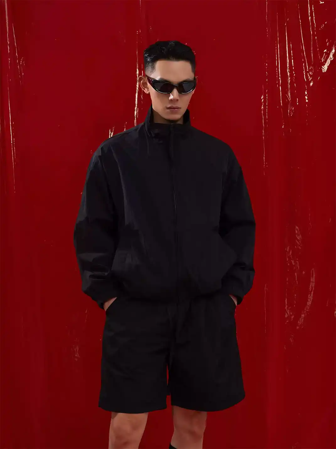 CLP | Lightweight Stand Collar Windproof Zip Jacket