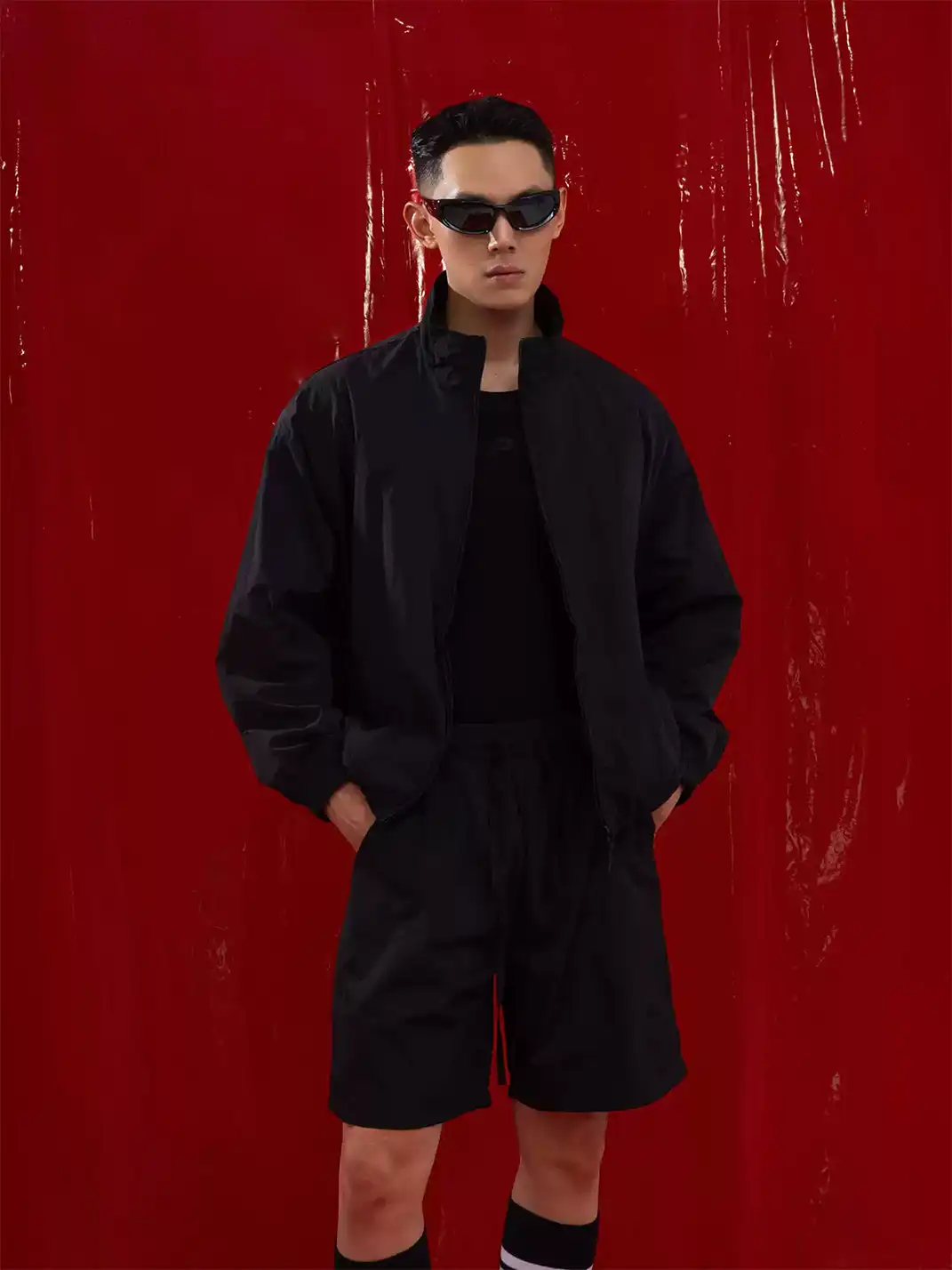 CLP | Lightweight Stand Collar Windproof Zip Jacket
